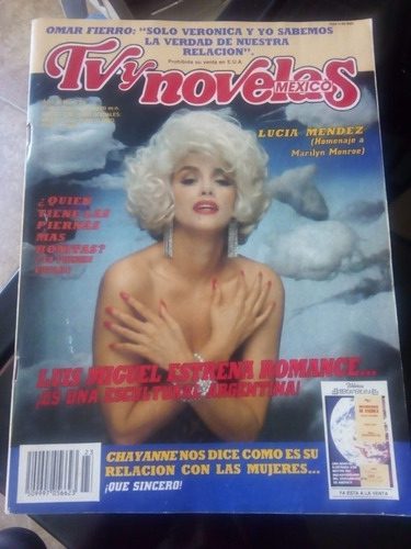 Lucia Mendez Homenaje A Marilyn Monroe Tvynovelas Año-1989