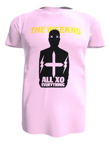 Polera The Weeknd, All Xo Everything Rap 100% Algodon
