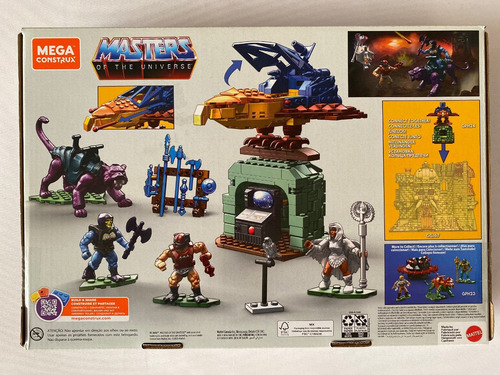 Panthor En Point Dread Motu Mega Construx Zodac 557pz (Usado)