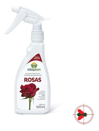 Fertilizante mineral líquido Vitaplan Roses 500 ml