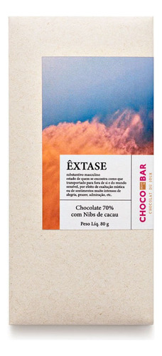Êxtase - Chocolate 70% Com Nibs De Cacau