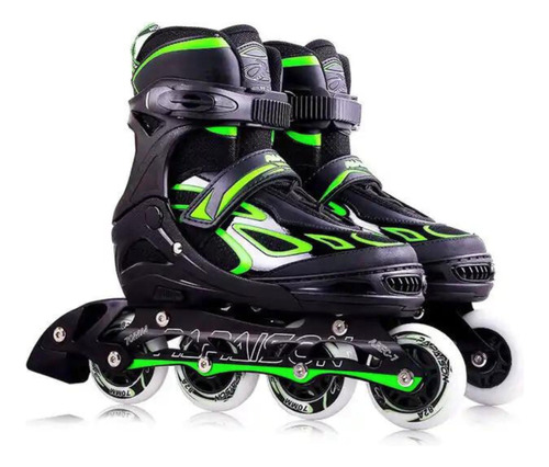 Patines Inline Skates - Mod Fire - Gn - Tallas 31-32-33