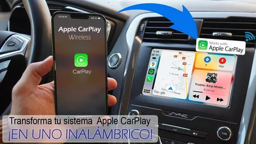 Adaptador Para Carplay Inalambrico Apple Sin Intervenir