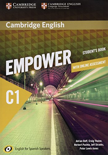 Cambridge English Empower For Spanish Speakers C1 Learning Pack Student's Book With Online Assessme, De Doff Adrian. Editorial Cambridge, Tapa Blanda En Inglés, 9999