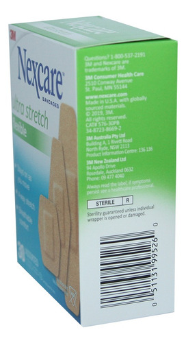 Imagen 3 de 9 de Curitas / Banditas / Vendajes Ultraelásticos Nexcare - 3m