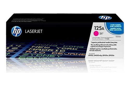 Tóner Hp 125a Cb543a Magenta Laserjet Cp1210/cp1215 Original