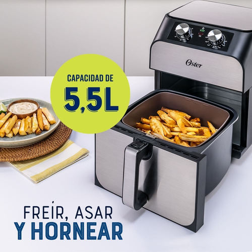 Freidora De Aire Oster® De 5.5 Litros Ckstaf55