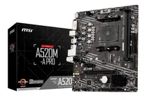Comprar Placa Mae Msi A520m - A Pro - Am4 Ddr4 - Ryzen Msi