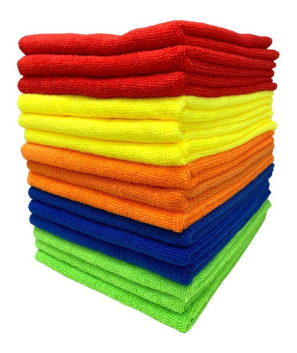 Imagen 3 de 4 de Trapo Paño Microfibra Multiusos Ultra Absorbente 49 X 75 Cm