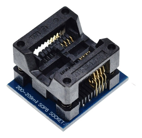 Adaptador Gravador Programador De Eprom Soic8 Sop8 200mil