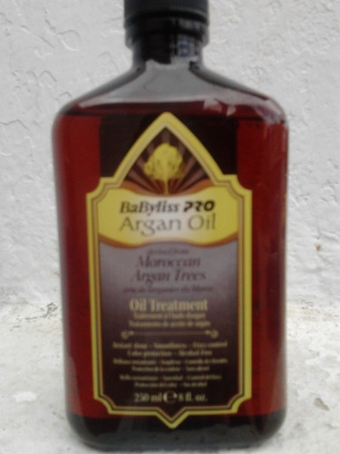 Aceite De Argan Babyliss Puro Botella Grande 250 Ml