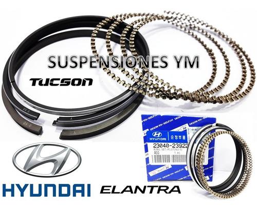 Anillos 050 020 Hyundai Tucson Elantra 2.0 Original