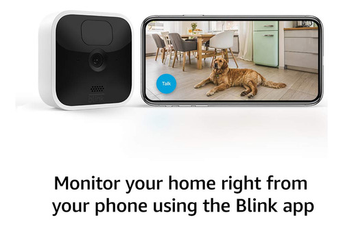 Cámara De Seguridad Hd Inalámbrica Con Detección De Movimien Color