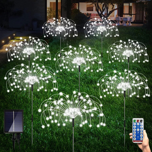 Lámpara De Fuegos Artificiales De Jardín Impermeable De 120