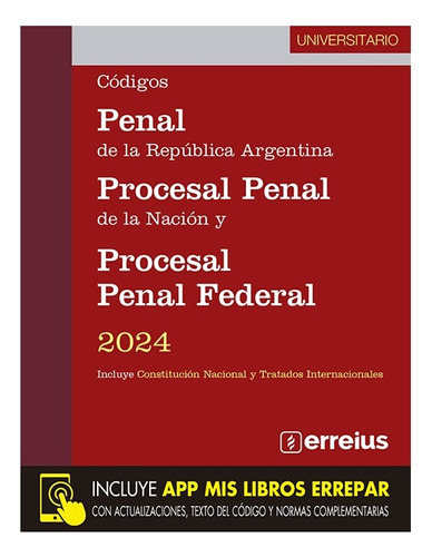 Código Penal Y Procesal Penal + Constitución Pocket