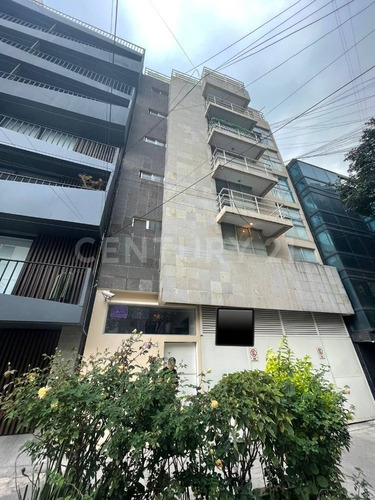 Renta Departamento Amueblado En Colonia Cuauhtemoc, A Unos Metros De Reforma