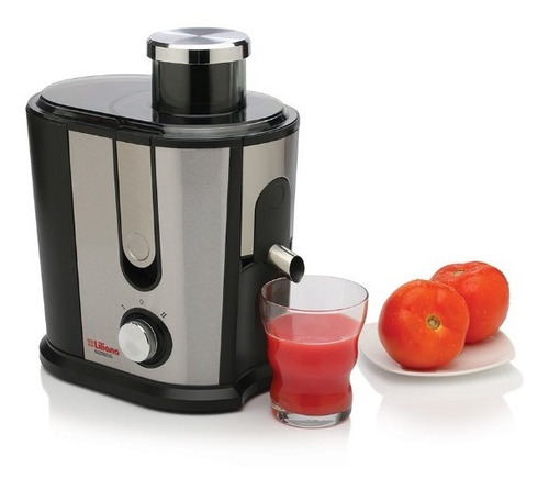 Imagen 3 de 3 de Juguera eléctrica Liliana AJ950 Nutrijug negra y acero inoxidable 220V - 240V con accesorios