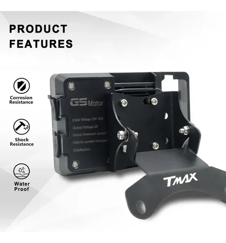 Adecuado Soporte Para Teléfono Móvil Para Yamaha Tmax 530