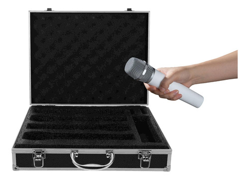 Estuche De Transporte Para Micrófonos Caja De Herramientas