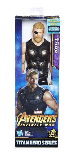 Figura Thor Con Martillo Titan Avengers Marvel Hasbro E1424