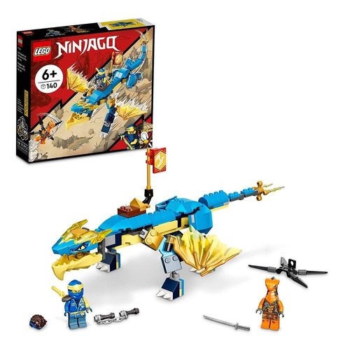 Lego 71760 Ninjago Jays Thunder Dragón Evo