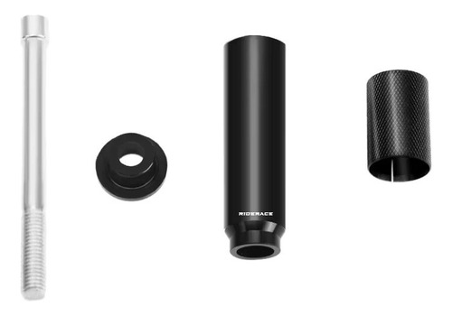 Extensor De Tubo Dirección 5-45 Mm Riderace Bicicleta Negro 5-45 Mm 12.5 Cm