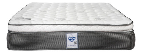 Colchon Matrimonial Spring Air Phantom + Almohada 2 Pack