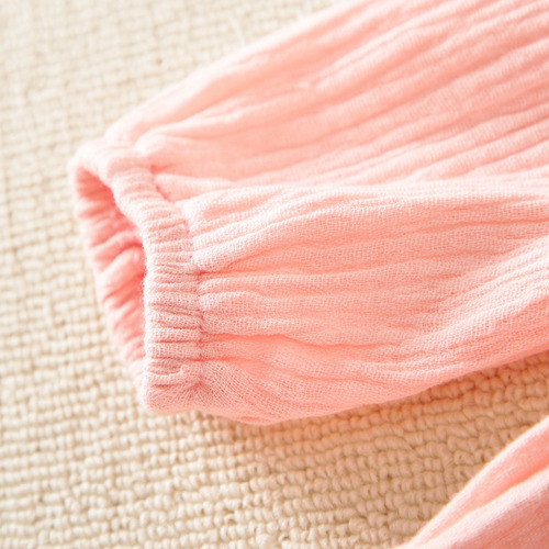 Conjunto Rosa De 3 Piezas De Algodón Con Diadema Para Bebé