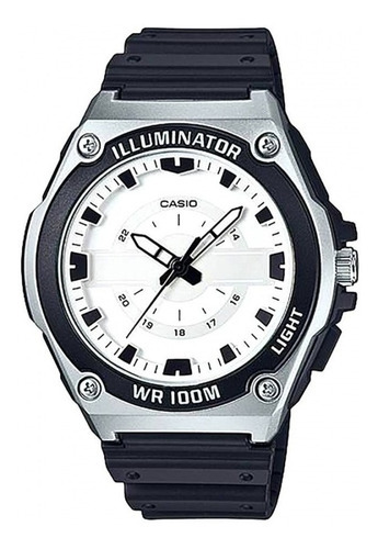 Reloj Casio Mwc-100h Circuit Color del bisel Blanco