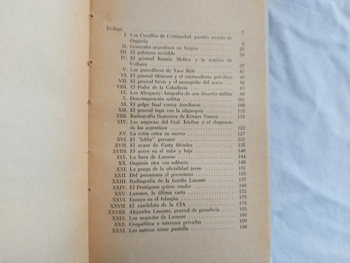 Mercenarios Y Monopolios En La Argentina Ongania A Lanusse (Usado)