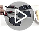4 Espátulas De Silicona Resistente Al Calor Y Flexible De Go