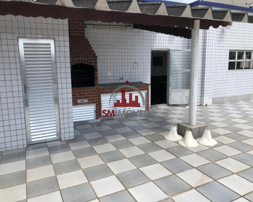 Imagem 14 de 17 de Apartamento De 2 Dormitórios, 1 Suíte, Vista Para O Mar No Boqueirão Em Praia Grande. - Ap03080 - 70654017
