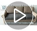 Fundas De Cojín Para Asiento De Sofá Elásticas Y Gruesas