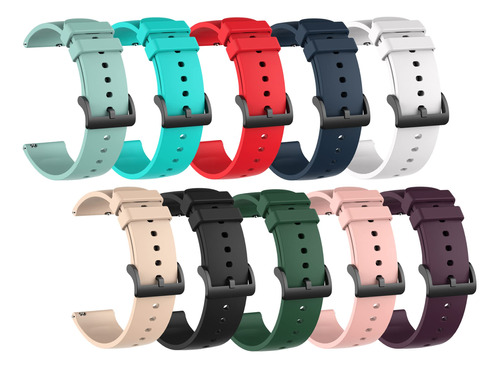 Tencloud Correas De Reloj De 10 Colores Compatibles Con Popg