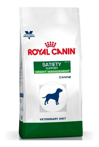 Imagen 3 de 3 de Alimento Royal Canin Veterinary Diet Canine Satiety Support para perro adulto todos los tamaños sabor mix en bolsa de 1.5kg