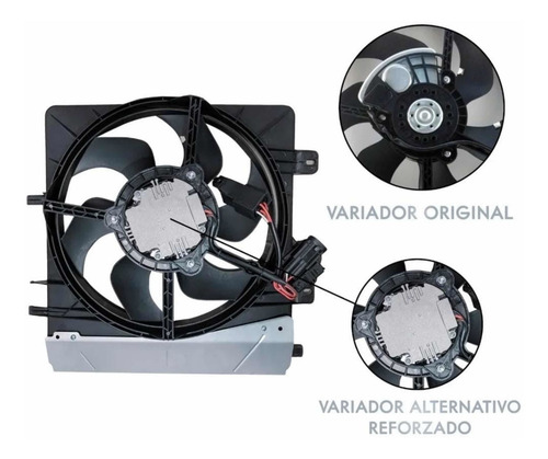 Electroventilador Citroen C3 1.4 1.6 Nafta Diesel Hasta 2009