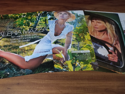 (a306) Valeria Mazza * Clippings Revista 4 Pgs * 2011