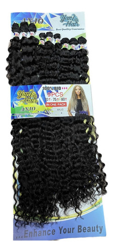 Cabelo Bio Fibra Hair Castanho Claro 70 A 80cm 300gr