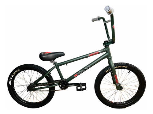 Bicicleta 20 Mutante Bmx Destructor Verde Con Regalos