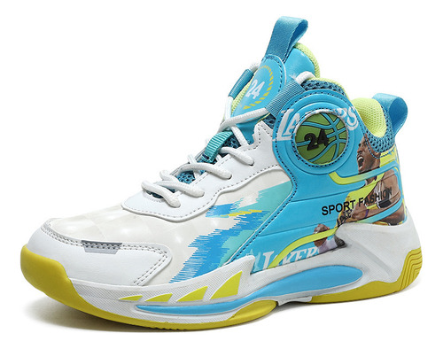 Zapatillas De Baloncesto Para Niños Con Patrón Kobe 24