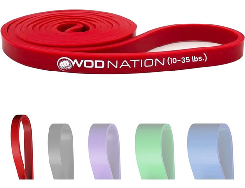 Wod Nation Pull Up Assistance Band - Best For Pullup Assist,