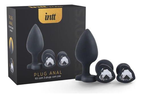 Plug Anal Formato Coração Intt