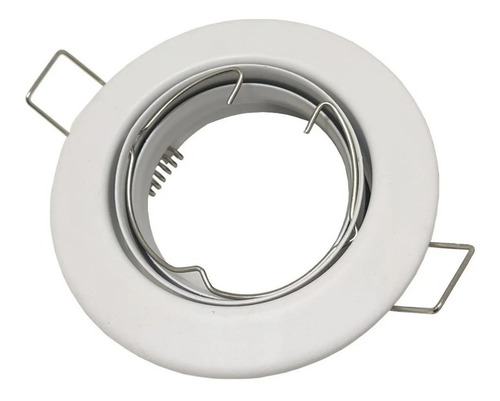 Imagen 1 de 6 de Spot Embutir Movil 8cm Para Dicroica Gu10 Led Macroled