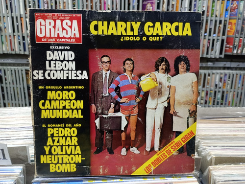 Charly Garica - Grasa De Las Capitales Lp  La Cueva Musical