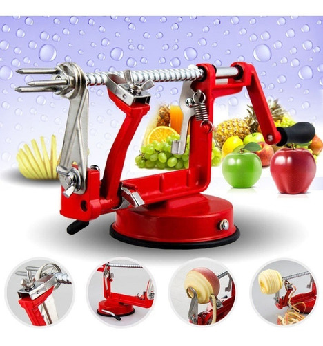Cortador De Manzana En Espiral Espiromanzana Lavable Y Acero