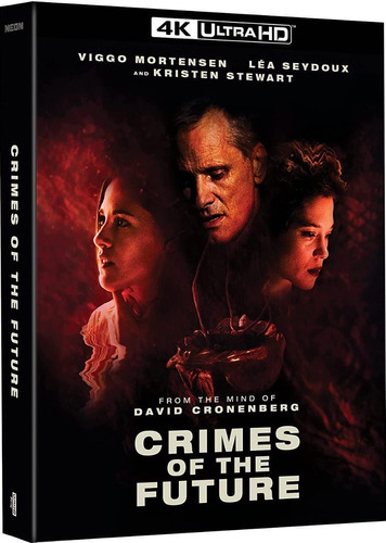 4k Bluray Crimes Do Futuro - David Cronenberg - Lacrado