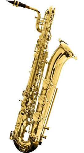Saxofone Baritono Mib La Grave Hbs-110l Laqueado Harmonics