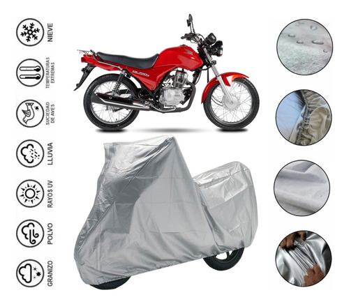 Cover Impermeable Moto Para Honda Gl 150 Ds