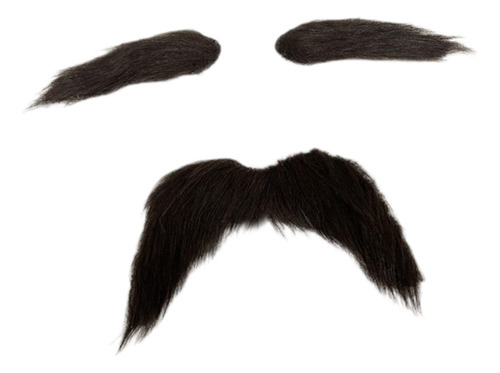2x Bigotes Y Cejas Postizas Postizas, Facial Postizo Para