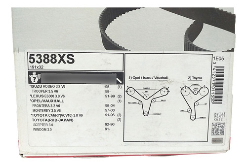 Correa Tiempo Gates Luv Dmax 3.5 Original